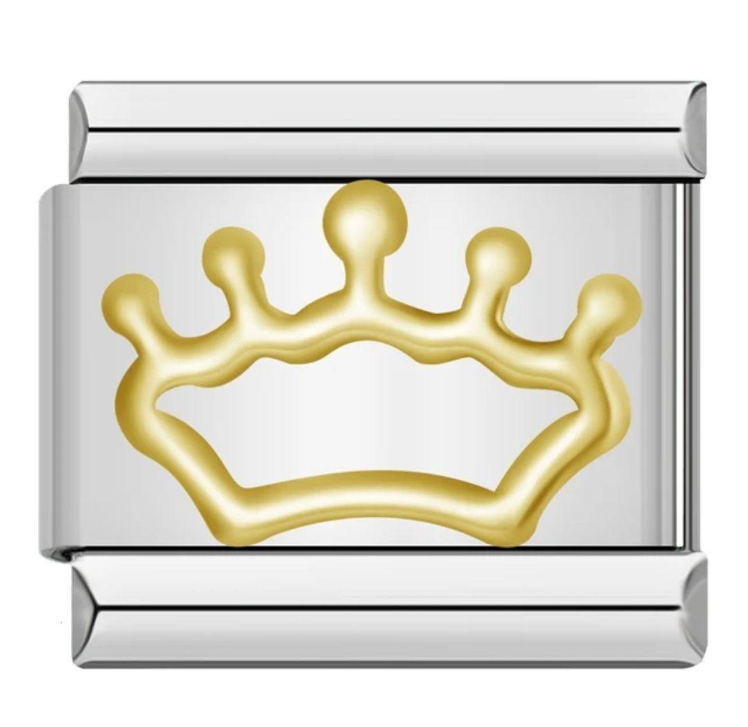 Charms Clásicos Dorados para Pulsera Italiana – Acero Inoxidable-0