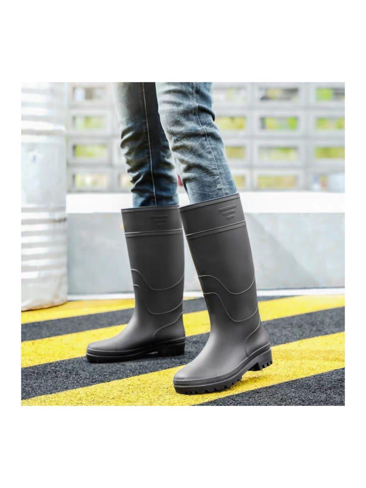 Botas De Agua Hombres Botas Impermeables Para La LLuvia-2
