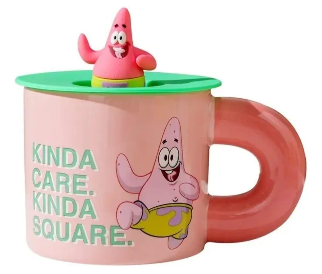 Taza Tazon Mug Patricio Bob Esponja Tapa-0
