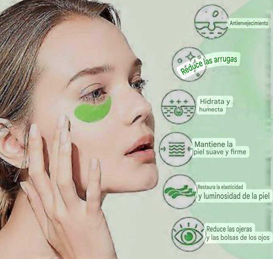 60 Parches de Pepino Hidratantes y Nutritivos  Adiós Ojeras-2