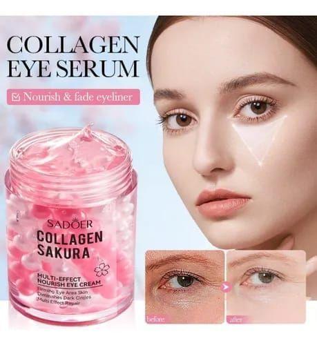 Crema Contorno de Ojos Collagen Sakura Reafirma y Disminuye Ojeras Multiefecto-2