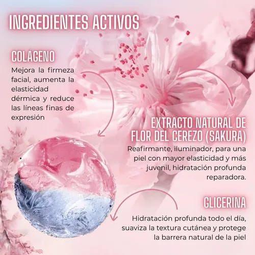 Set Skincare Colageno Sakura Antiedad Hidratante-4