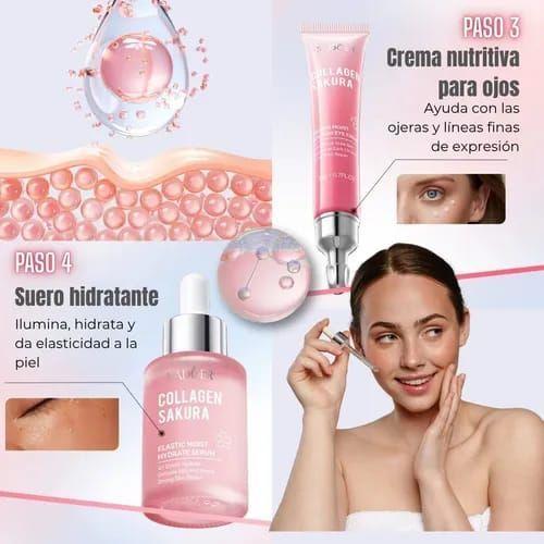 Set Skincare Colageno Sakura Antiedad Hidratante-5