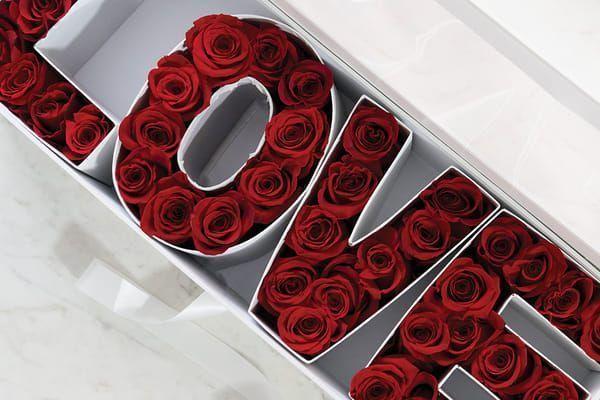 Caja Premium De Rosas Eternas Love Regalo San Valentin-1