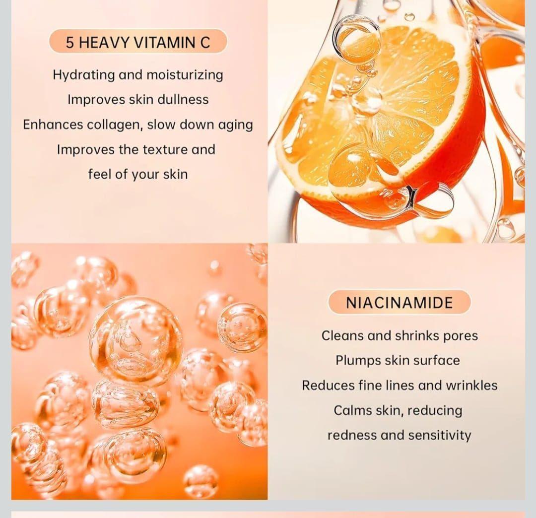 Set Skincare Kit Cuidado Facial VC Blanqueador Antiedad Kit Premium Original-4