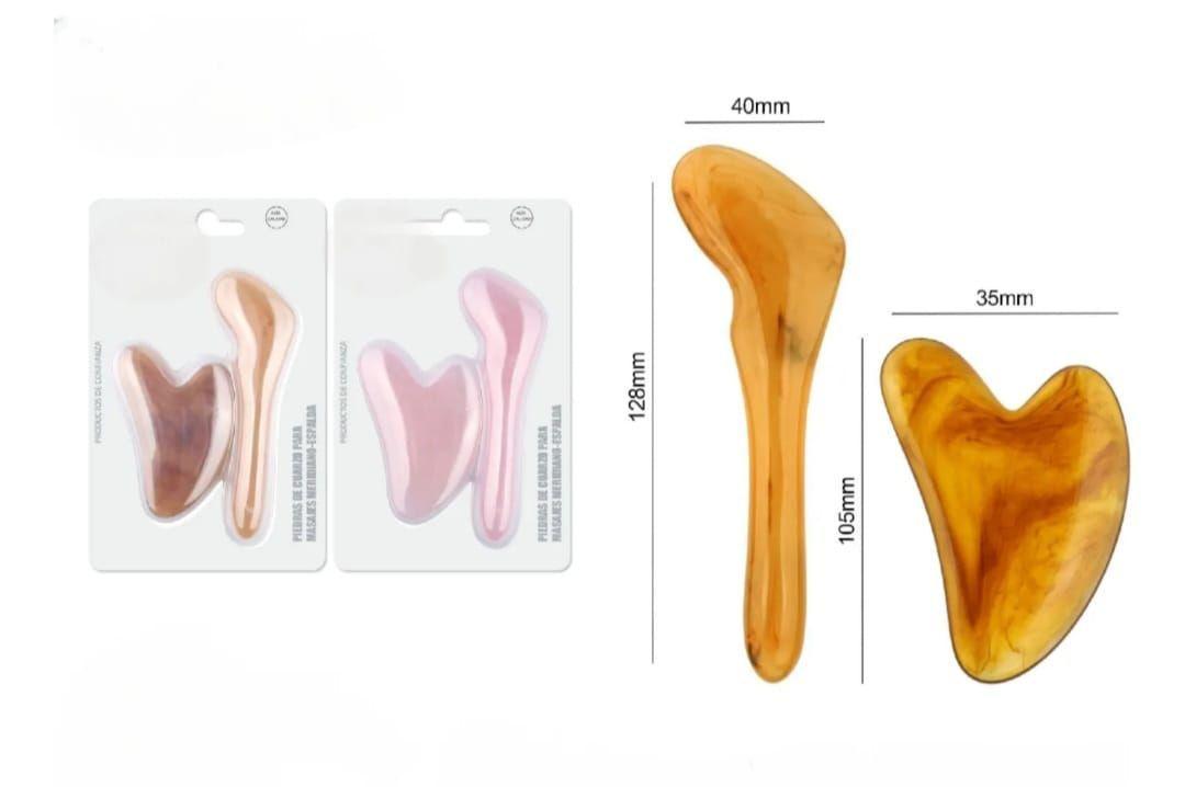 Set Masajeador Facial  Gua Sha-3