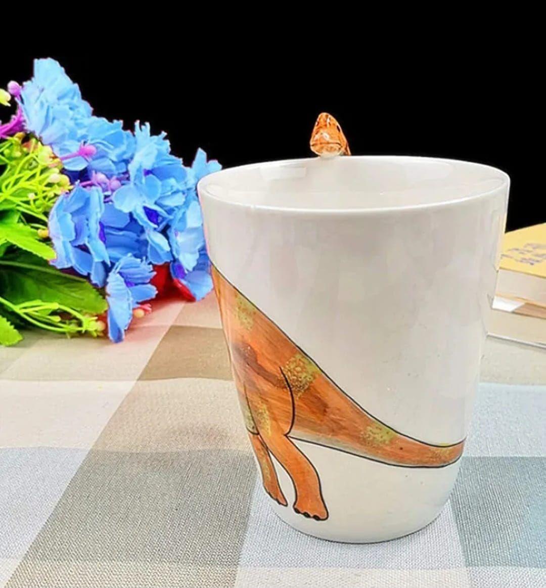Taza Tazon Mug Dinosaurio Dise o 3D-2
