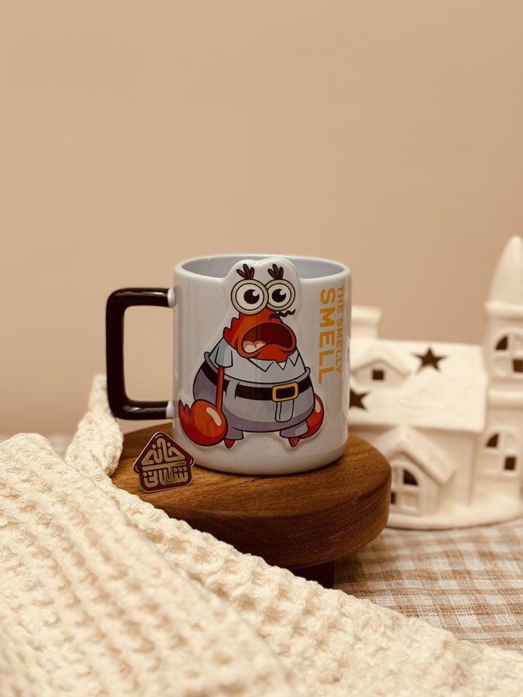 Taza Tazon Mug Don Cangrejo Bob Esponja-2
