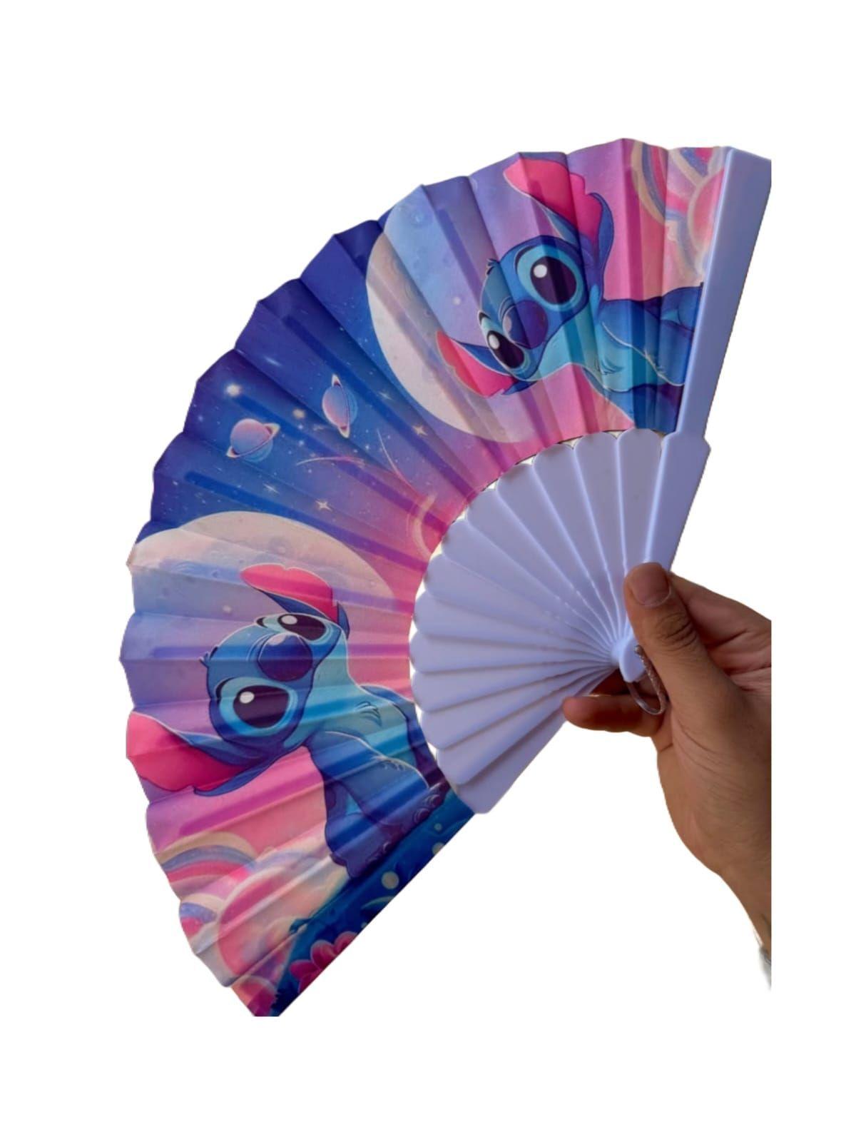 Set de 2 Abanicos Sticth Se Envian Diseños Al Azar-2