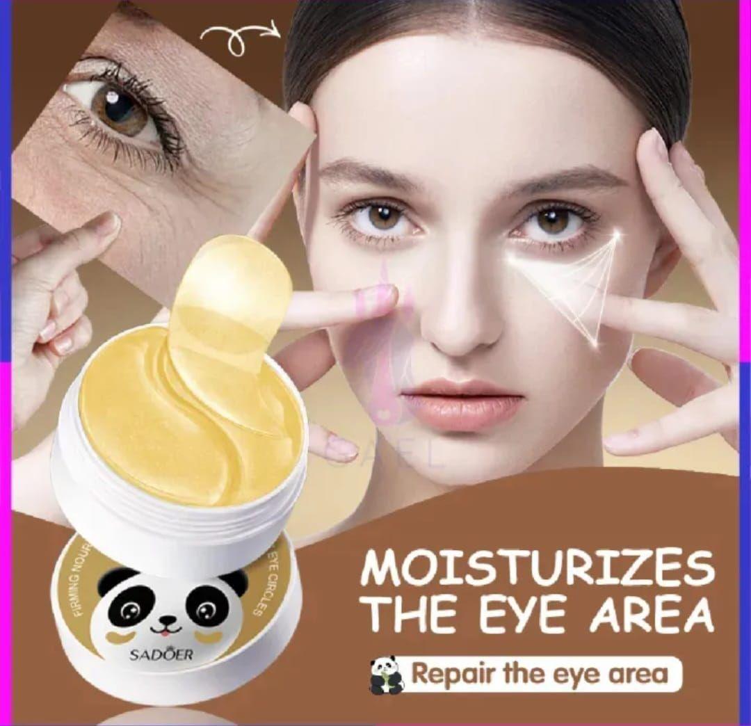 60 Parches Hidrogel Caracol Dorado Elimina Arrugas y Ojeras-2