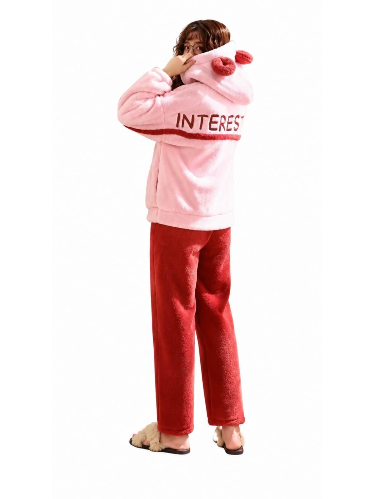 Pijama Invierno Mujer Snoopy Charlie Brawn Polar Suavidad y Diversi n para tus Noches de Invierno-3