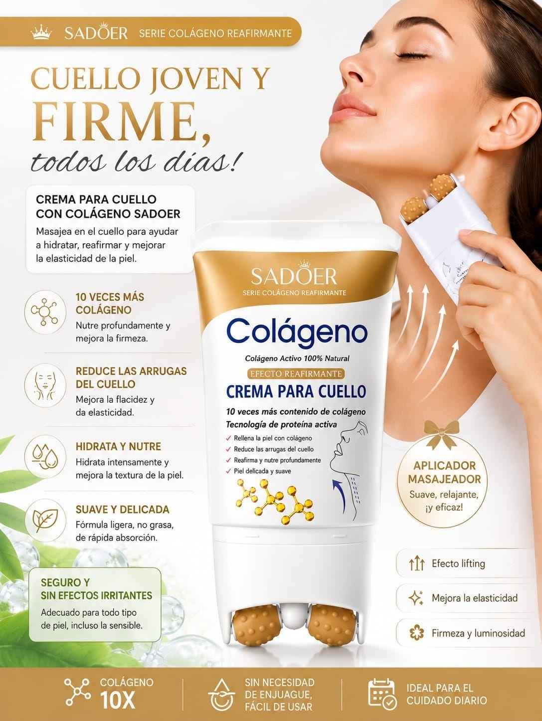 Crema  Antiarrugas Cuello y Escote  Con Colageno-3