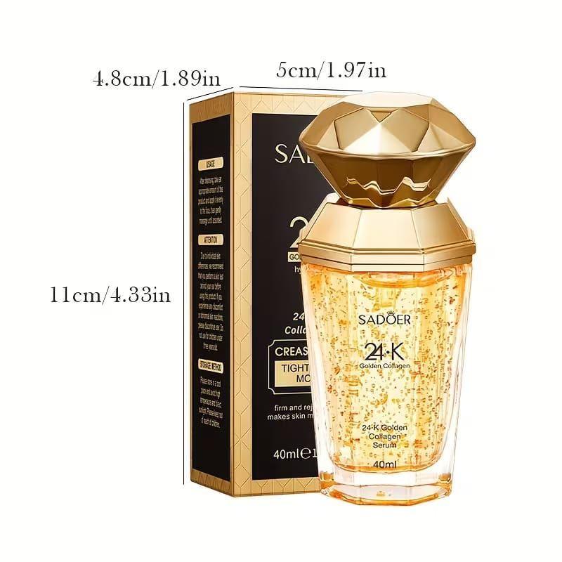Serum Facial Colageno 24k Gold Antiedad Reafirmante 40ml Serum Dorado-6