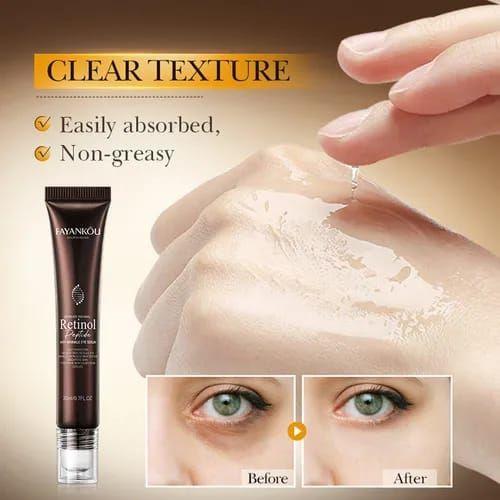 Crema Contorno de Ojos Retinol Péptido Combate el Envejecimiento-2