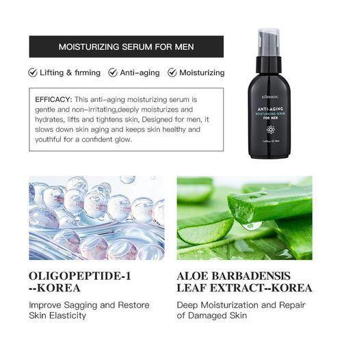  Sérum Antiedad Hombres Piel Fresca, Firme y Rejuvenecida 50ml-4