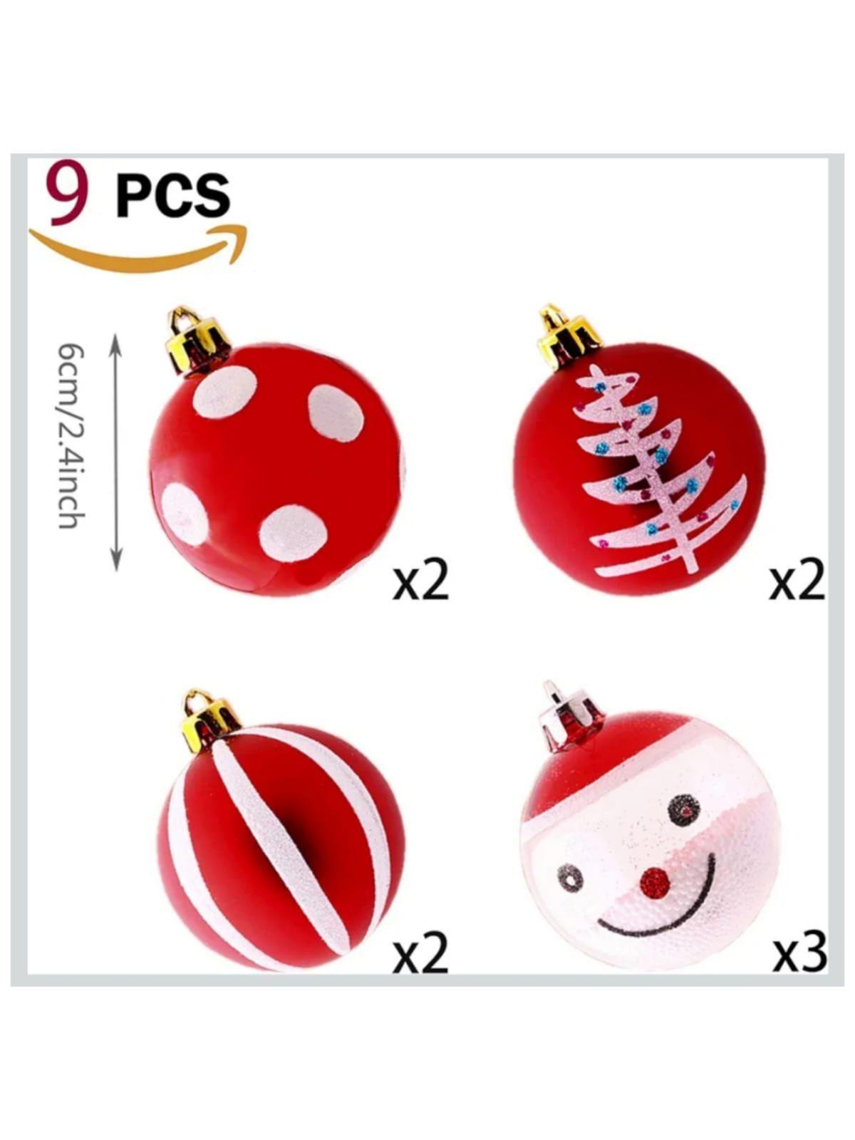 Set Esferas Navideñas Decoración Arbol Navidad-4