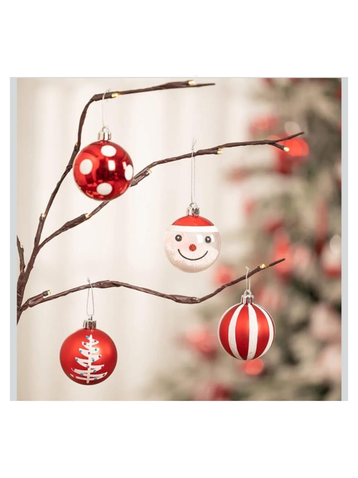 Set Esferas Navideñas Decoración Arbol Navidad-5