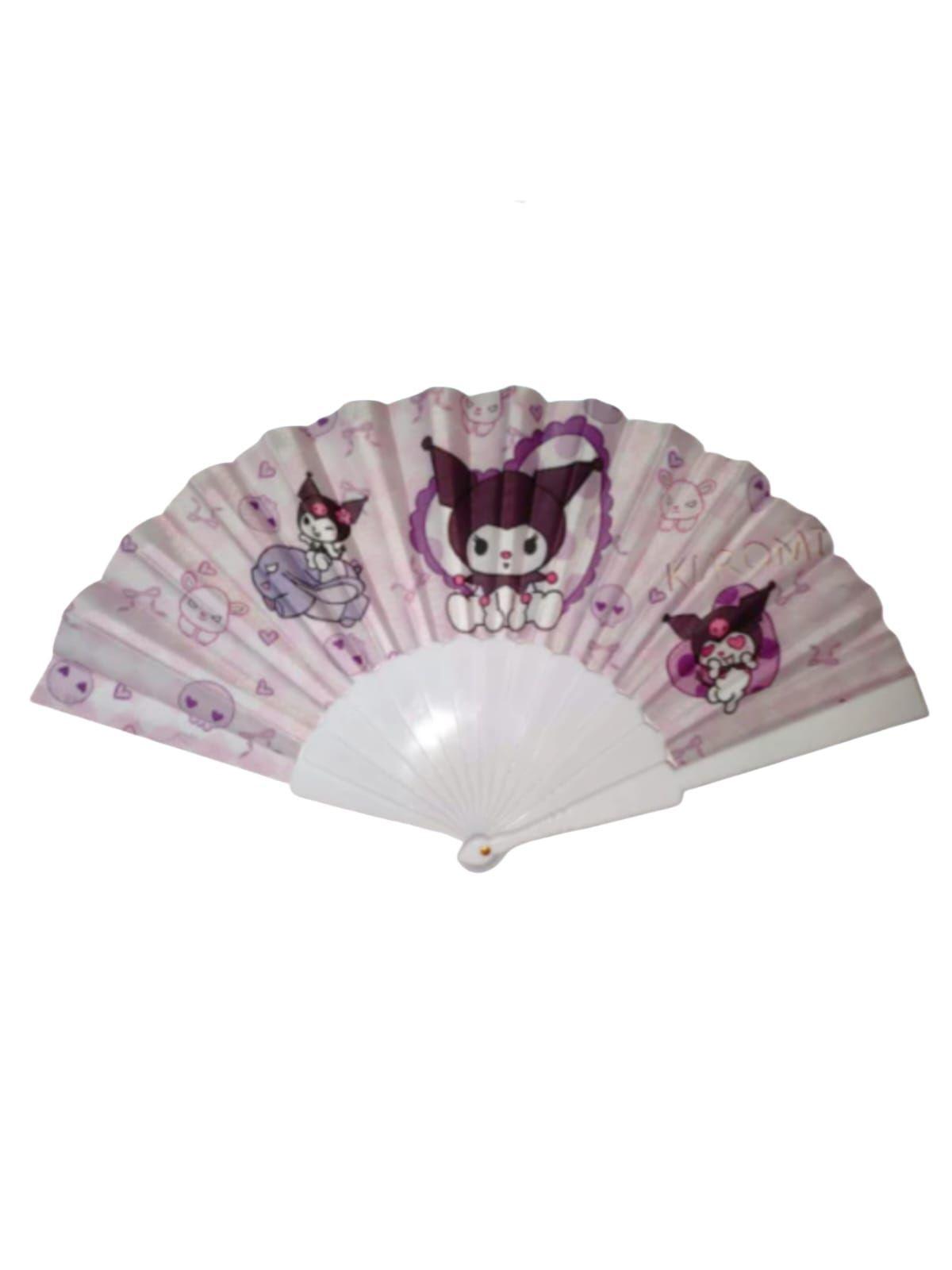 Set 2 Abanicos Kuromi Estilo Kawaii Se Envian Al Azar-3