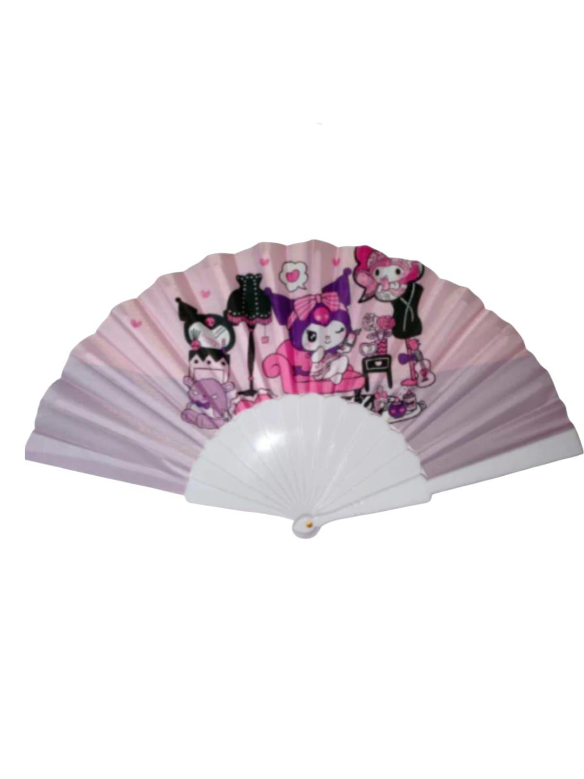 Set 2 Abanicos Kuromi Estilo Kawaii Se Envian Al Azar-5