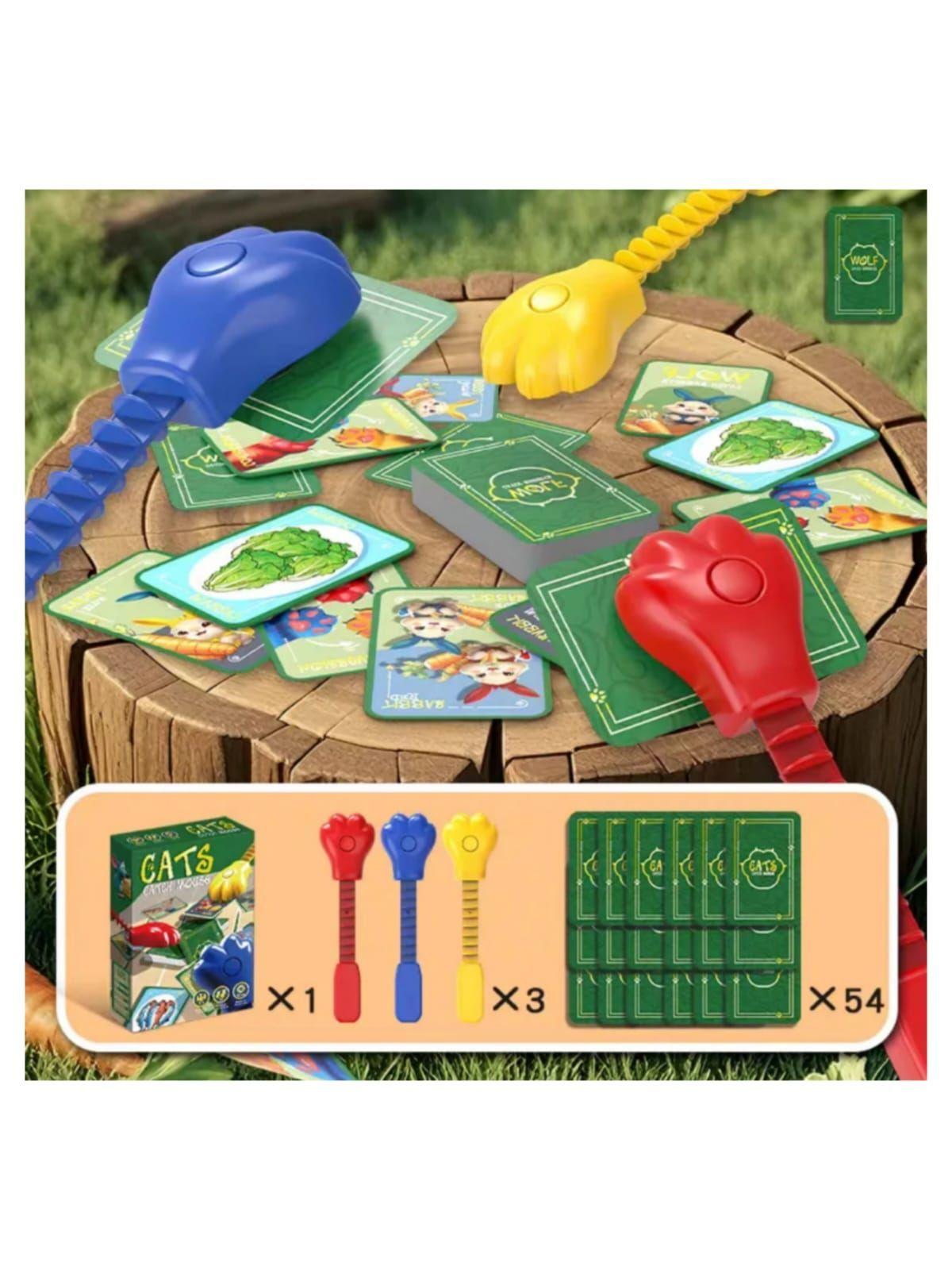 Juego De Mesa Atrapa a Los Conejos Juego De Estrategia-2