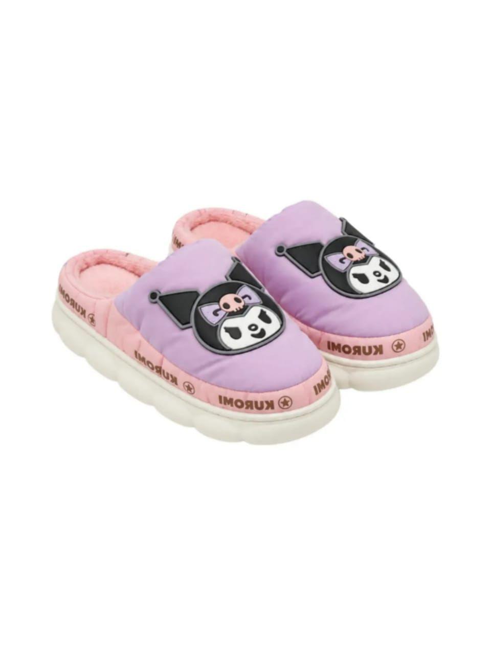 Pantuflas Mujer  Niñas Hello Kitty y Sus Amigos Pantuflas Impermeables Kawaii-0