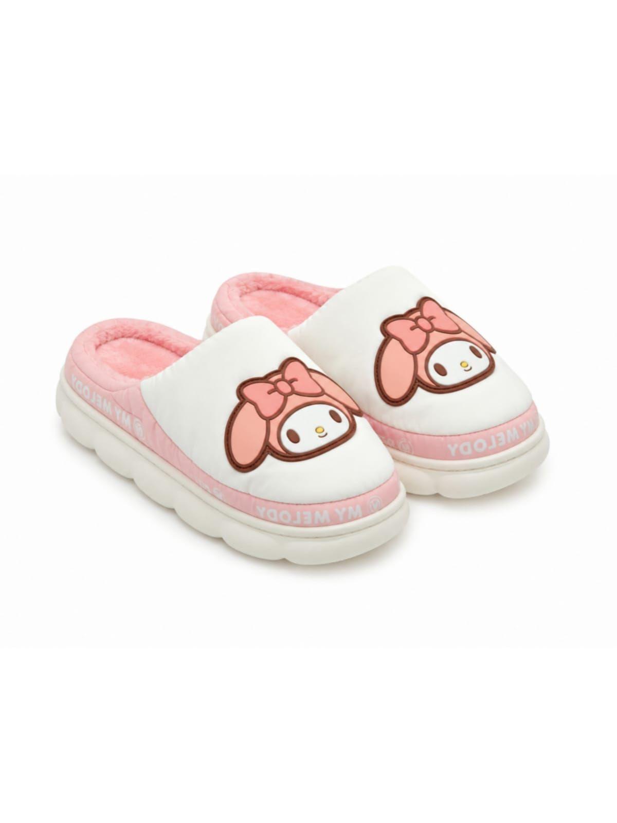 Pantuflas Mujer  Niñas Hello Kitty y Sus Amigos Pantuflas Impermeables Kawaii-0