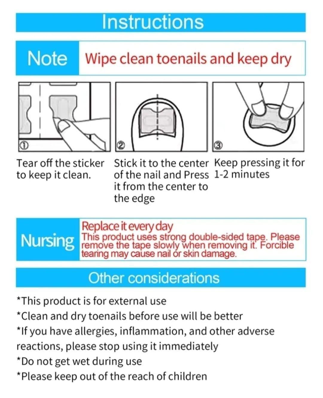 Kit de Corrección de Uñas Encarnadas-2