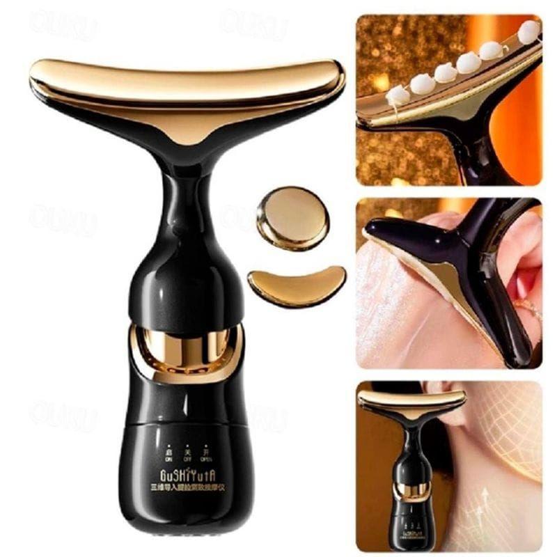 Masajeador Facial y Cuello 3 en 1 Reafirmante-2