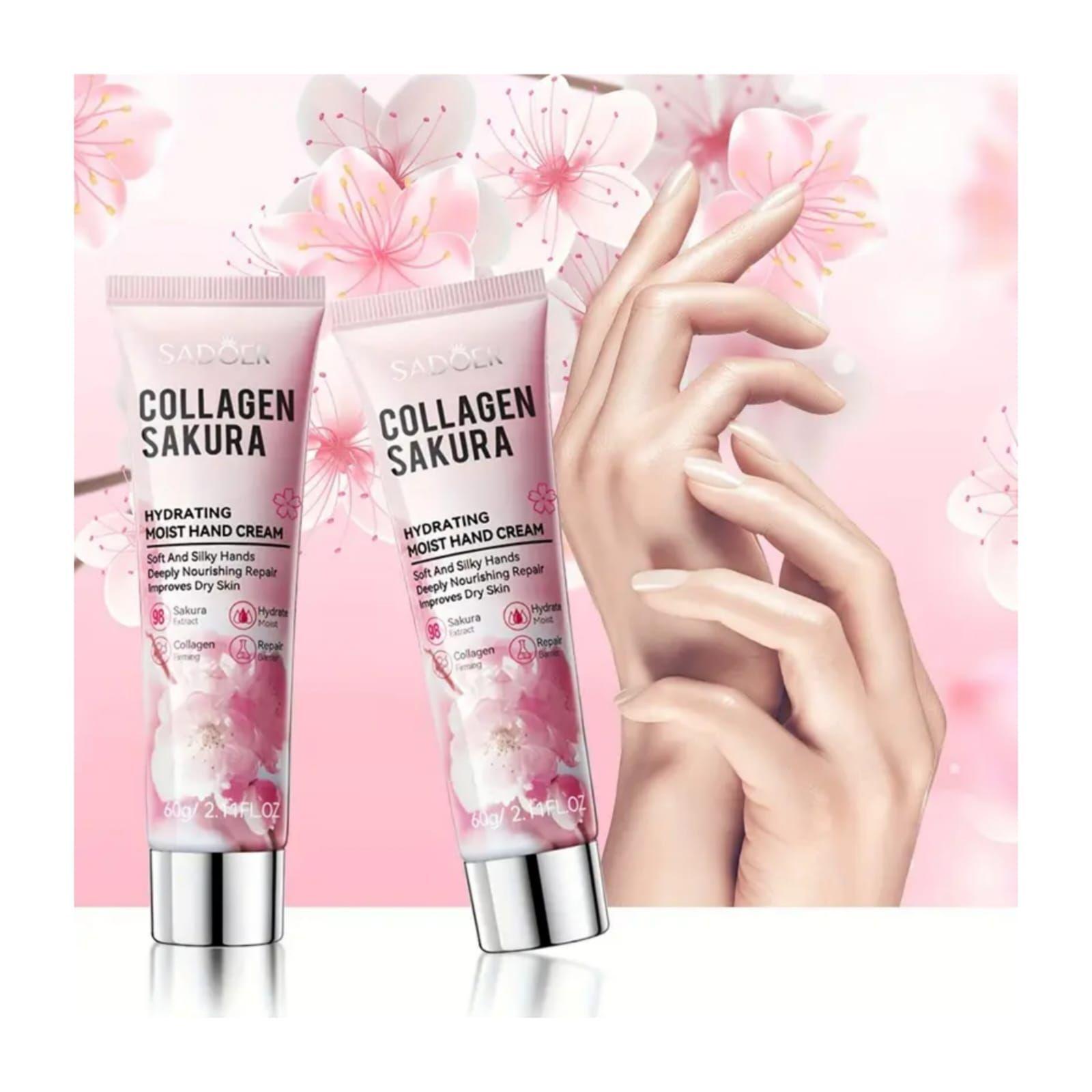 Crema  De Manos Colageno Sakura  Hidrantate-2