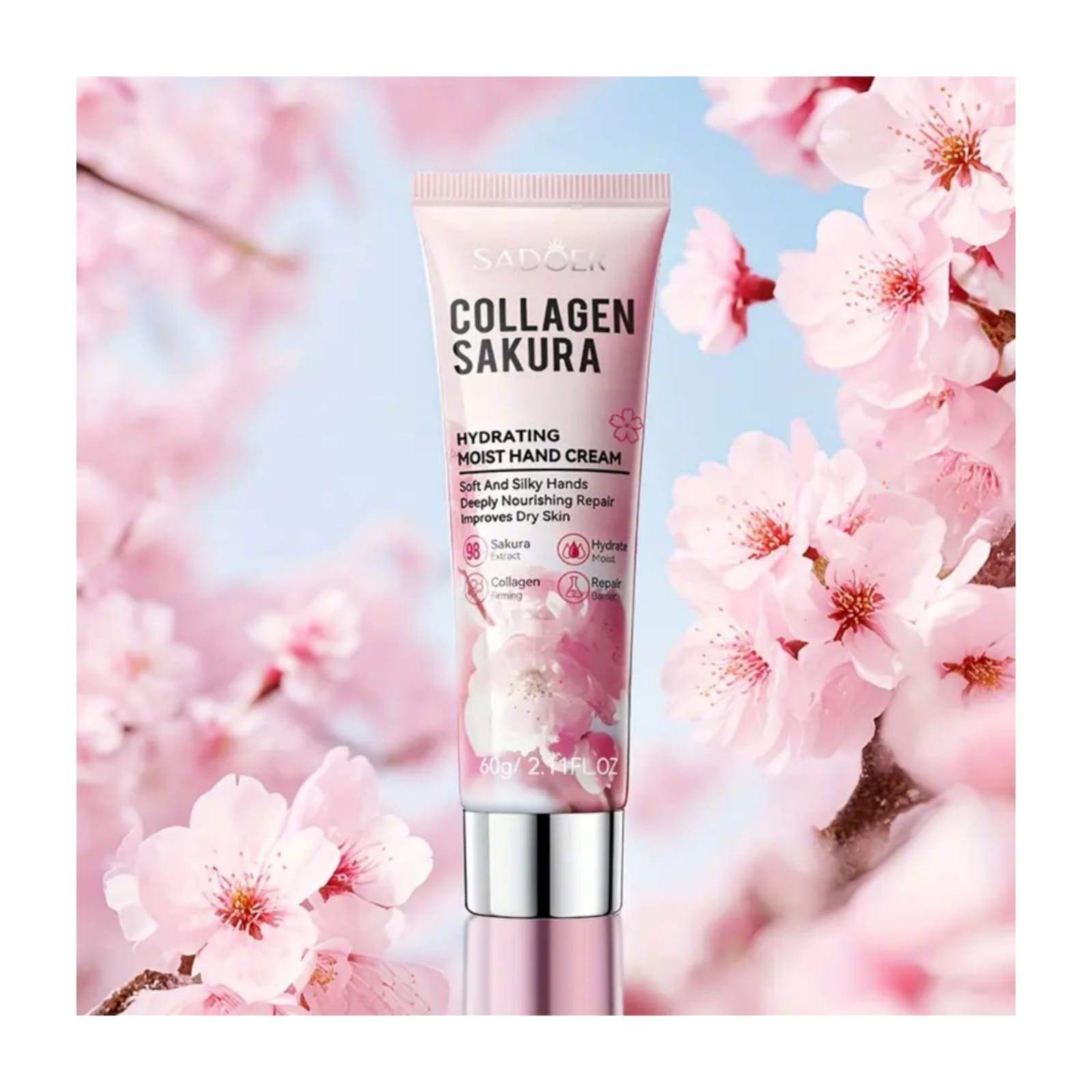 Crema  De Manos Colageno Sakura  Hidrantate-4
