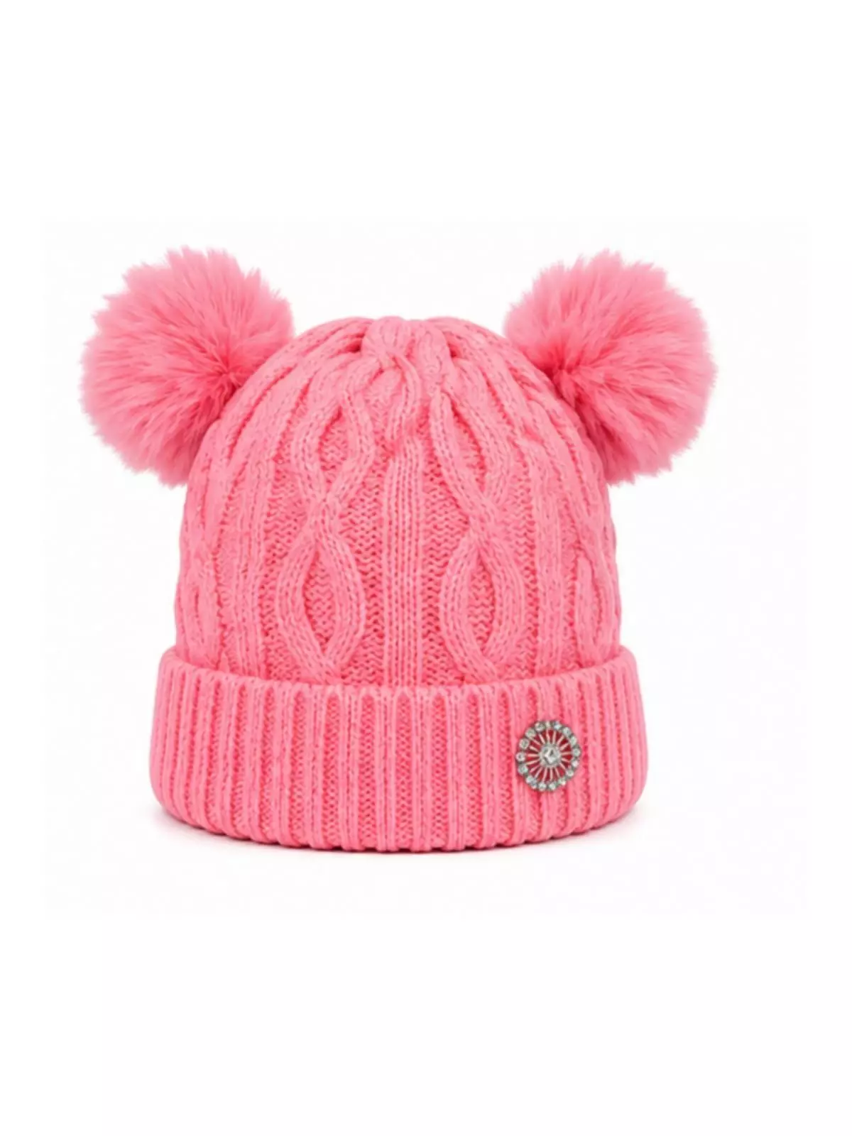 Gorro de Lana Doble Pompon El Toque Chic para tu Invierno-0
