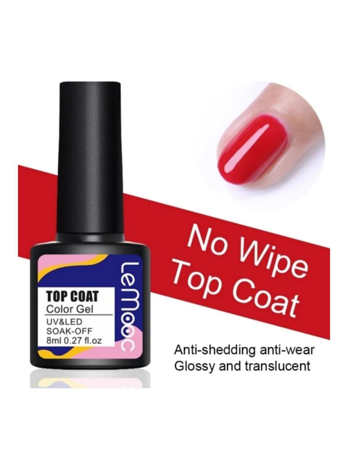 Set Base, Top y Matte Top Coat para un Acabado de Gel Duradero y Profesional-2