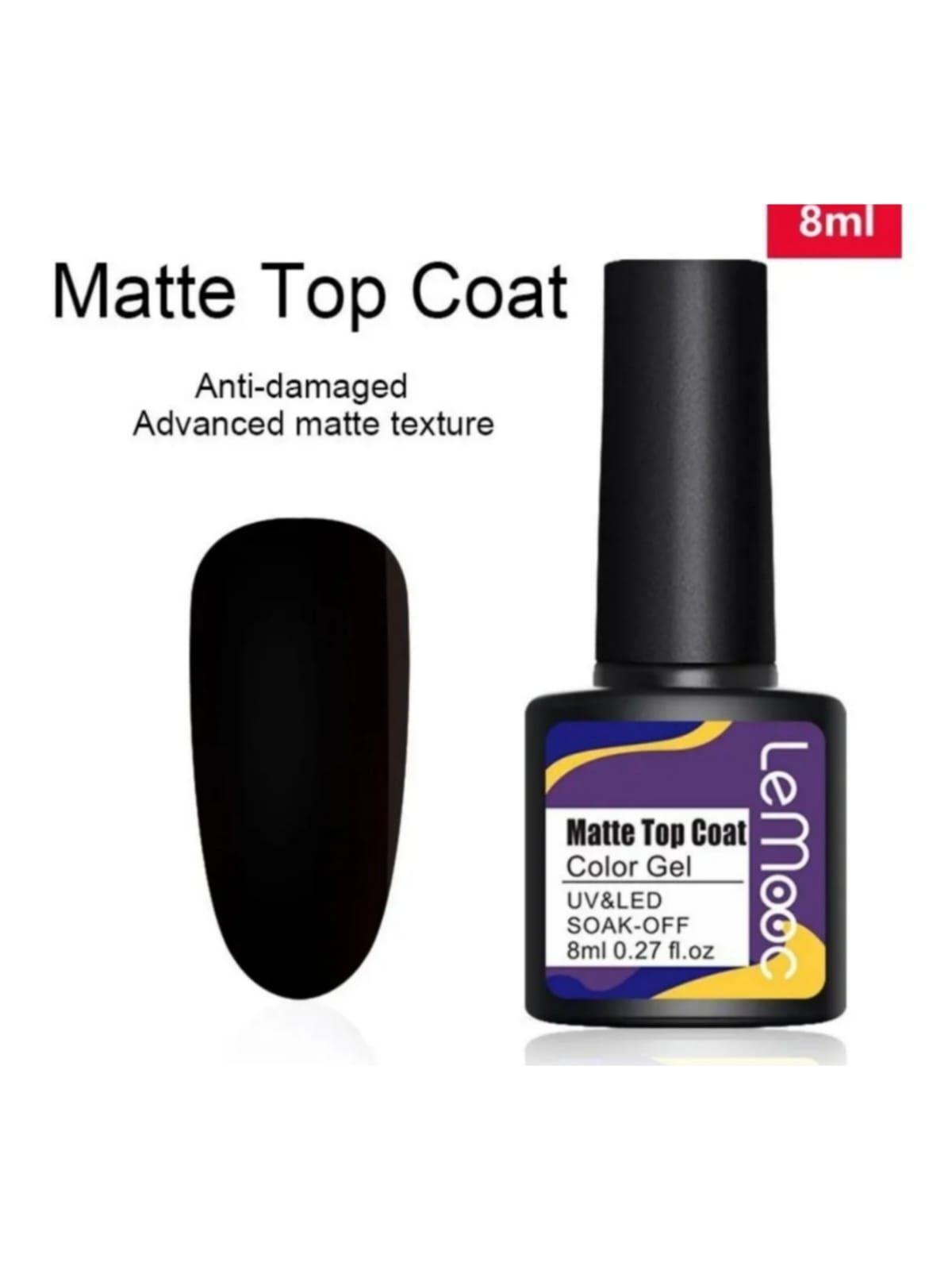 Set Base, Top y Matte Top Coat para un Acabado de Gel Duradero y Profesional-3