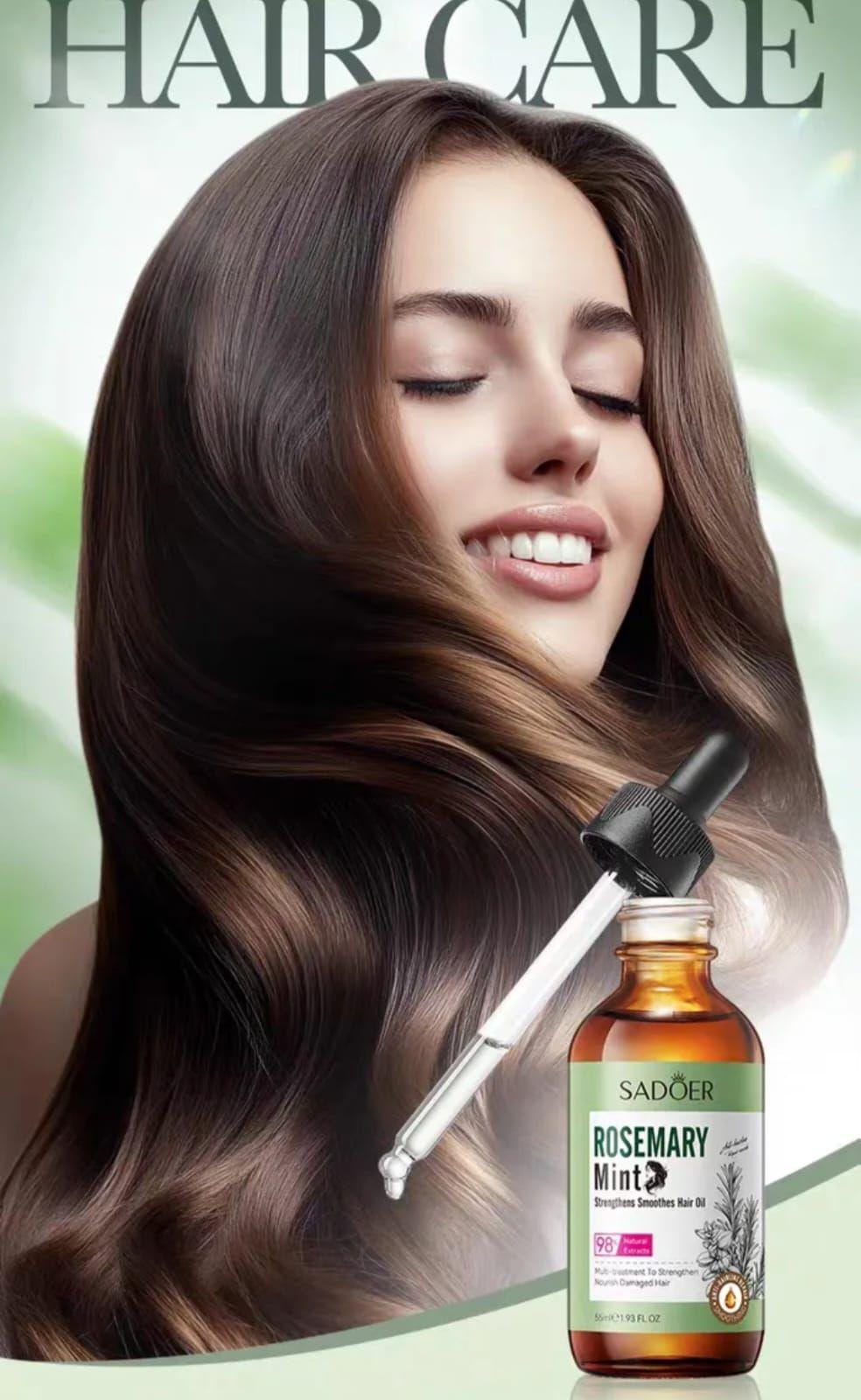 Aceite Capilar de Romero y Menta Crecimiento Cabello-2