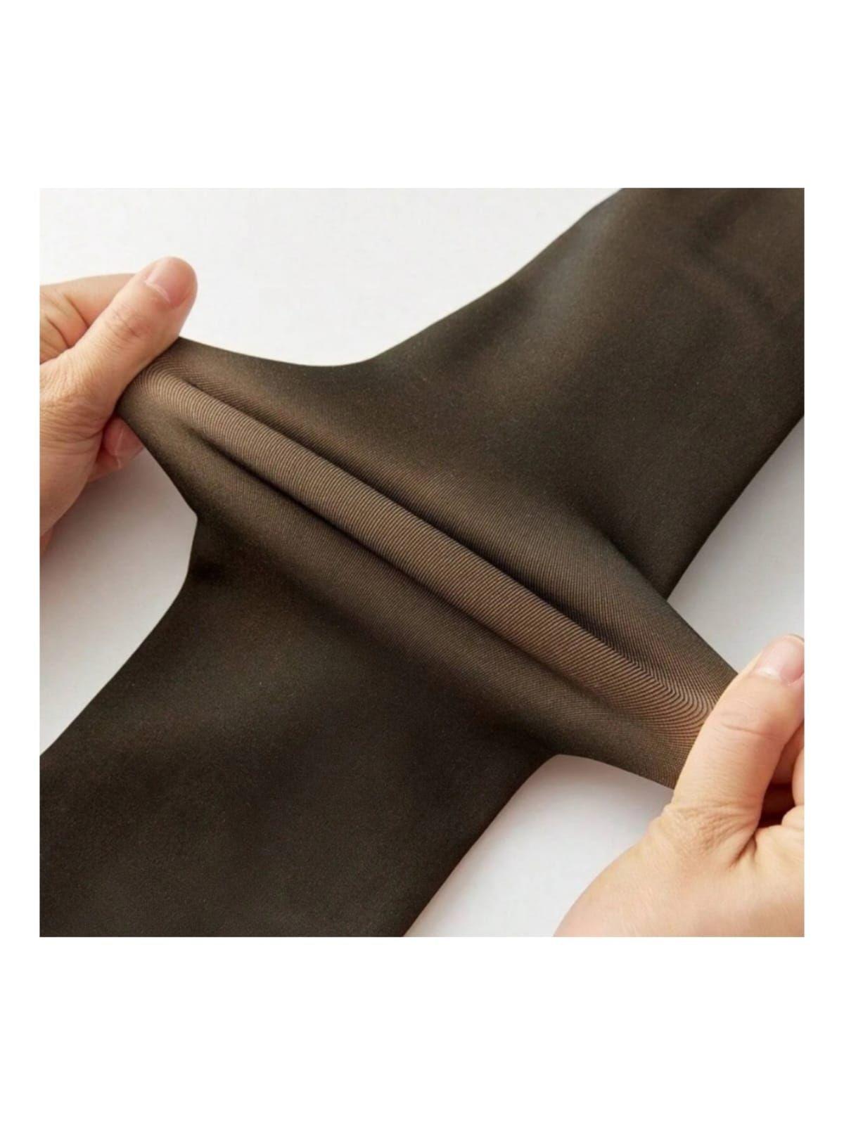 Pantys Efecto Piel Forradas Con Micropolar Estilo y Calor Sin Sacrificios-7