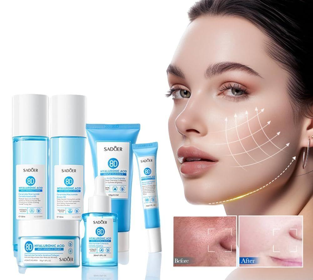 Set Skincare Facial Acido Hialuronico Hidratacnte Antiedad-2