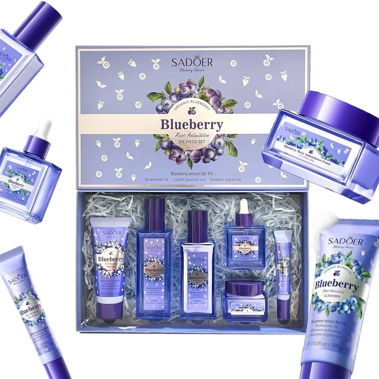 Set Skincare Kit Cuidado Facial Extracto De Ar ndano Piel Joven y Radiante-5