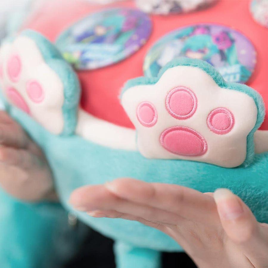 Hatsune Miku Bolso Mochila Grande De Peluche-6