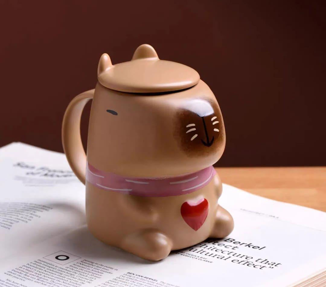 Taza Tazon Mug Capibara 3d-2