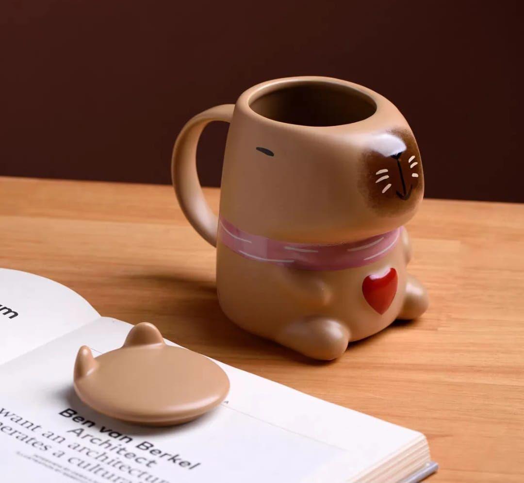 Taza Tazon Mug Capibara 3d-3
