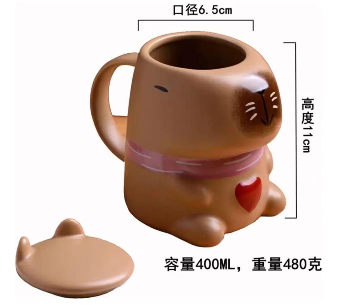 Taza Tazon Mug Capibara 3d-4