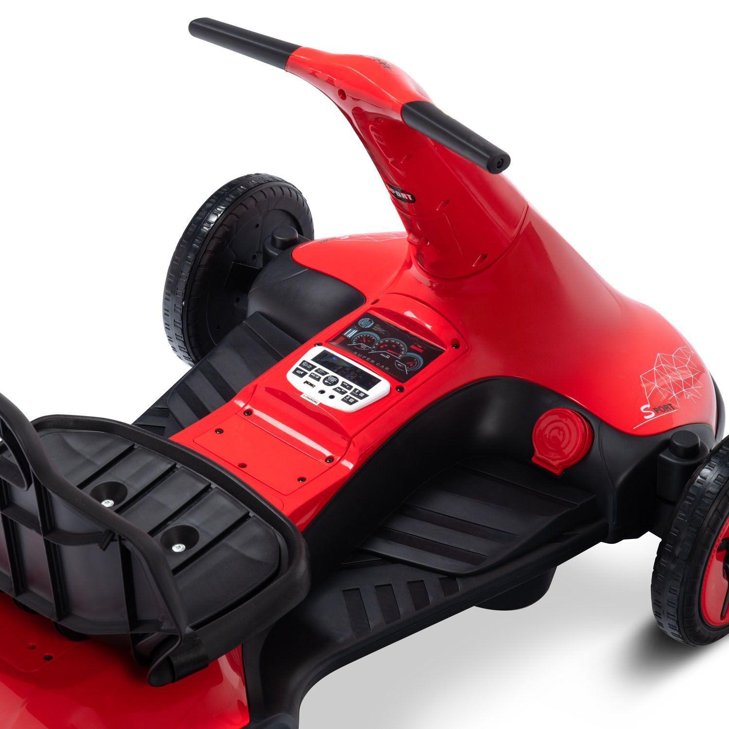NEW GOKART ELÉCTRICO ROJO-4