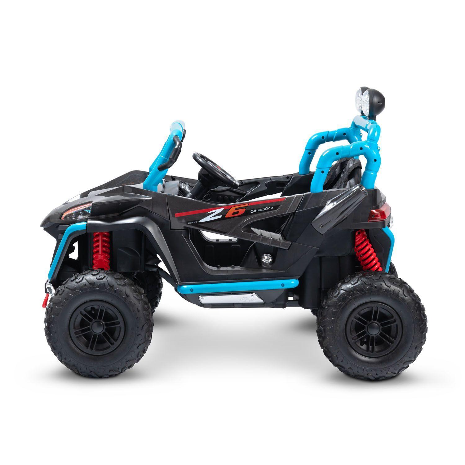 New Buggy XL Doble Asiento Ruedas De Goma Grafito-1