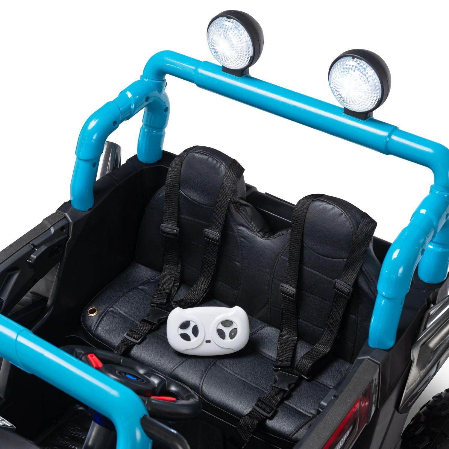 New Buggy XL Doble Asiento Ruedas De Goma Grafito-4