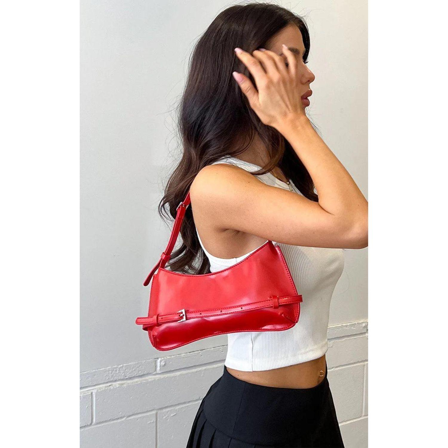 Cartera Roja de Hombro Chateau-2