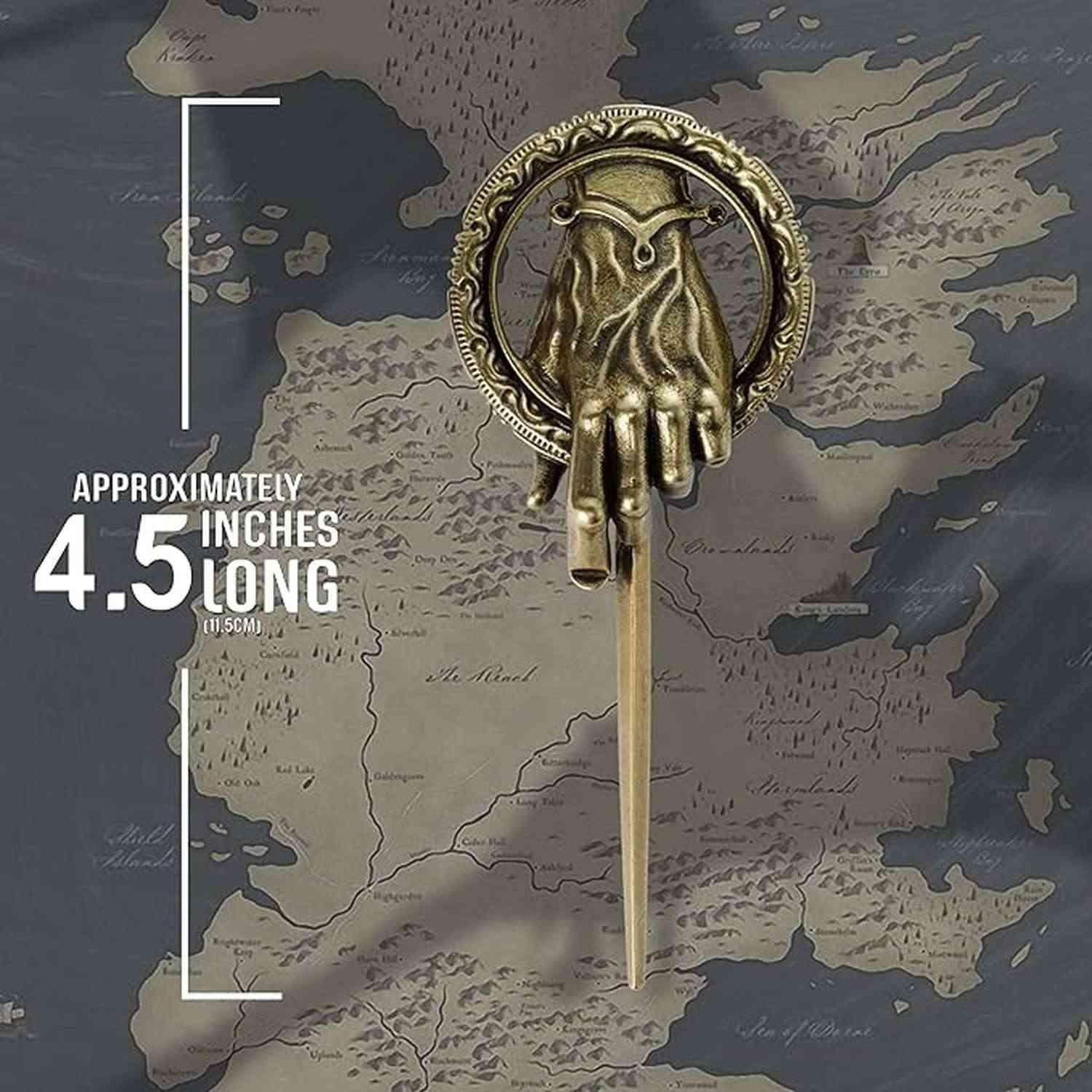 Pin Mano del Rey – Réplica Oficial de Game of Thrones-2