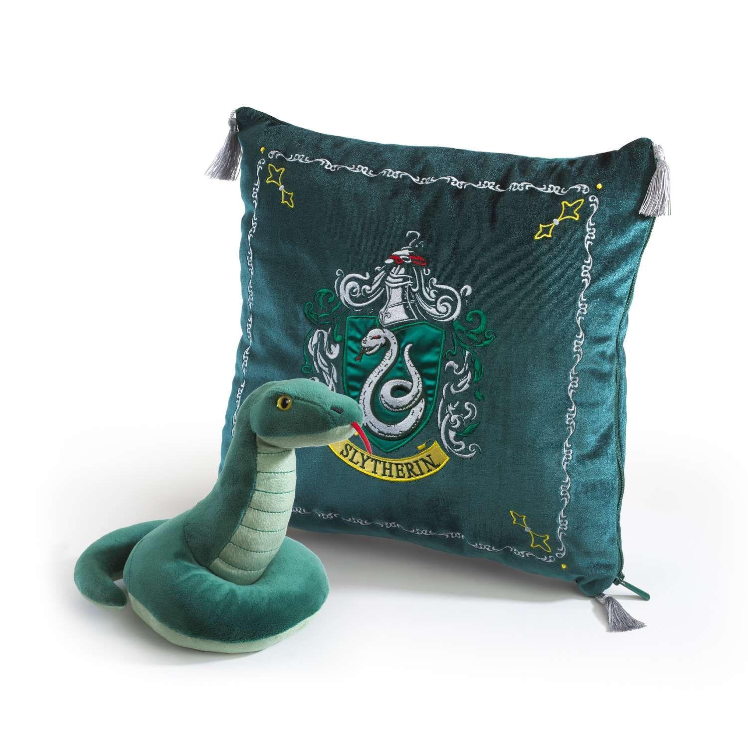 Almohada y Peluche Mascota Slytherin – Harry Potter-0
