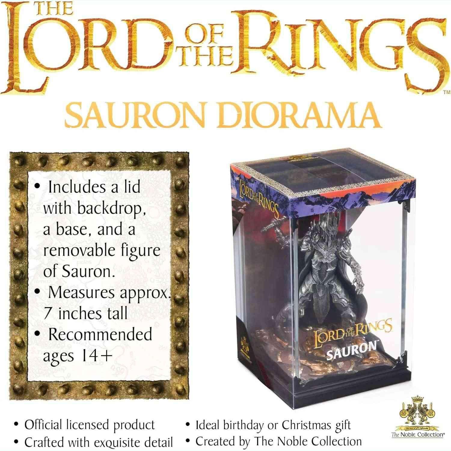 Diorama Sauron – Coleccionable El Señor de los Anillos-4