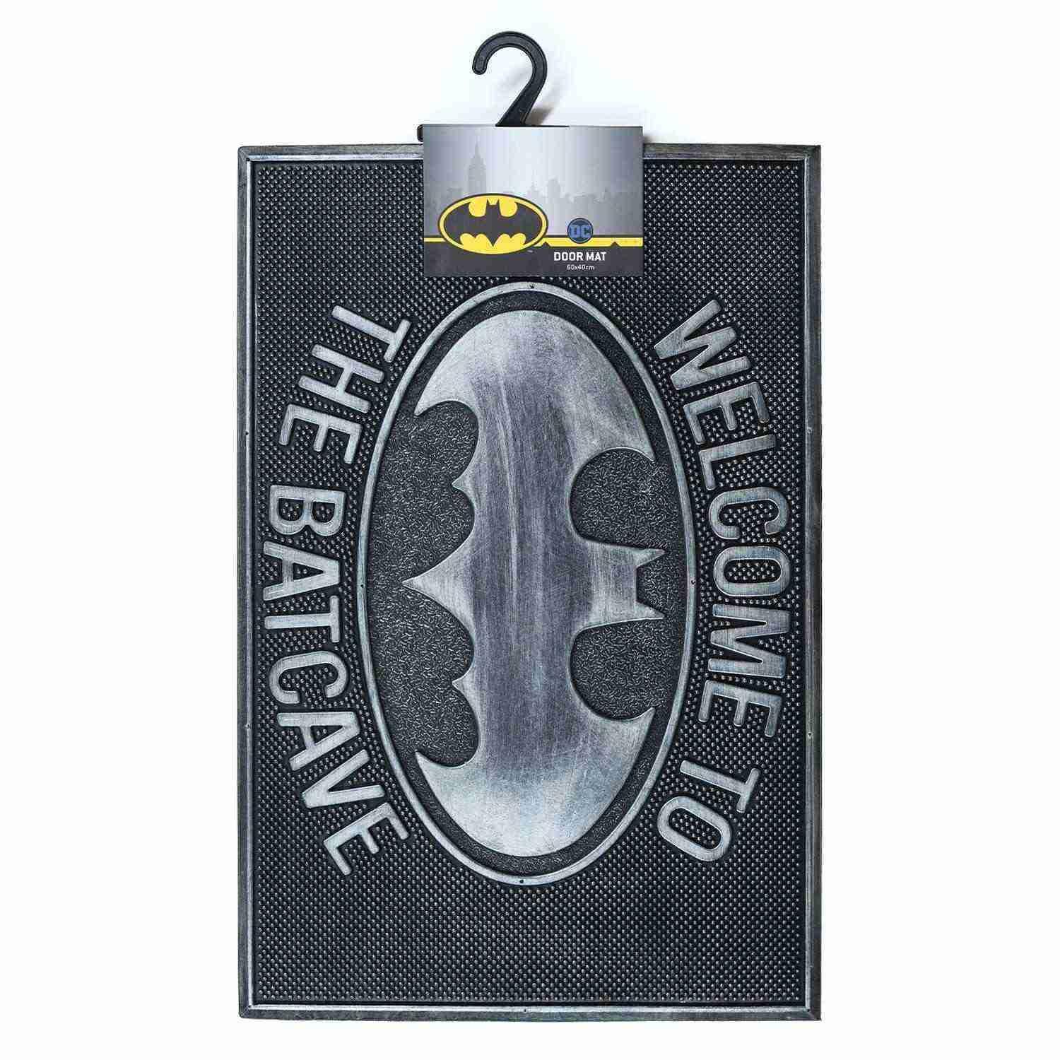 Limpiapies de Goma Batman - "Welcome to the Batcave"-2