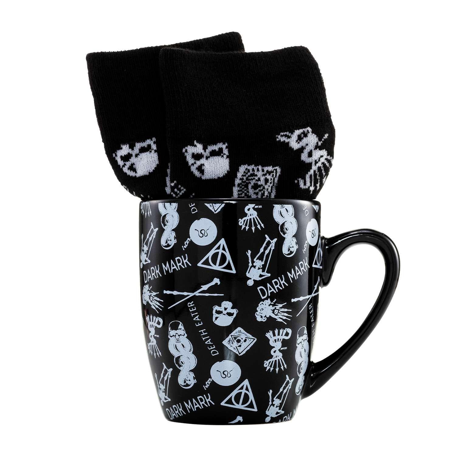 Set de Regalo Harry Potter - Tazón y Calcetines Artes Oscuras-3